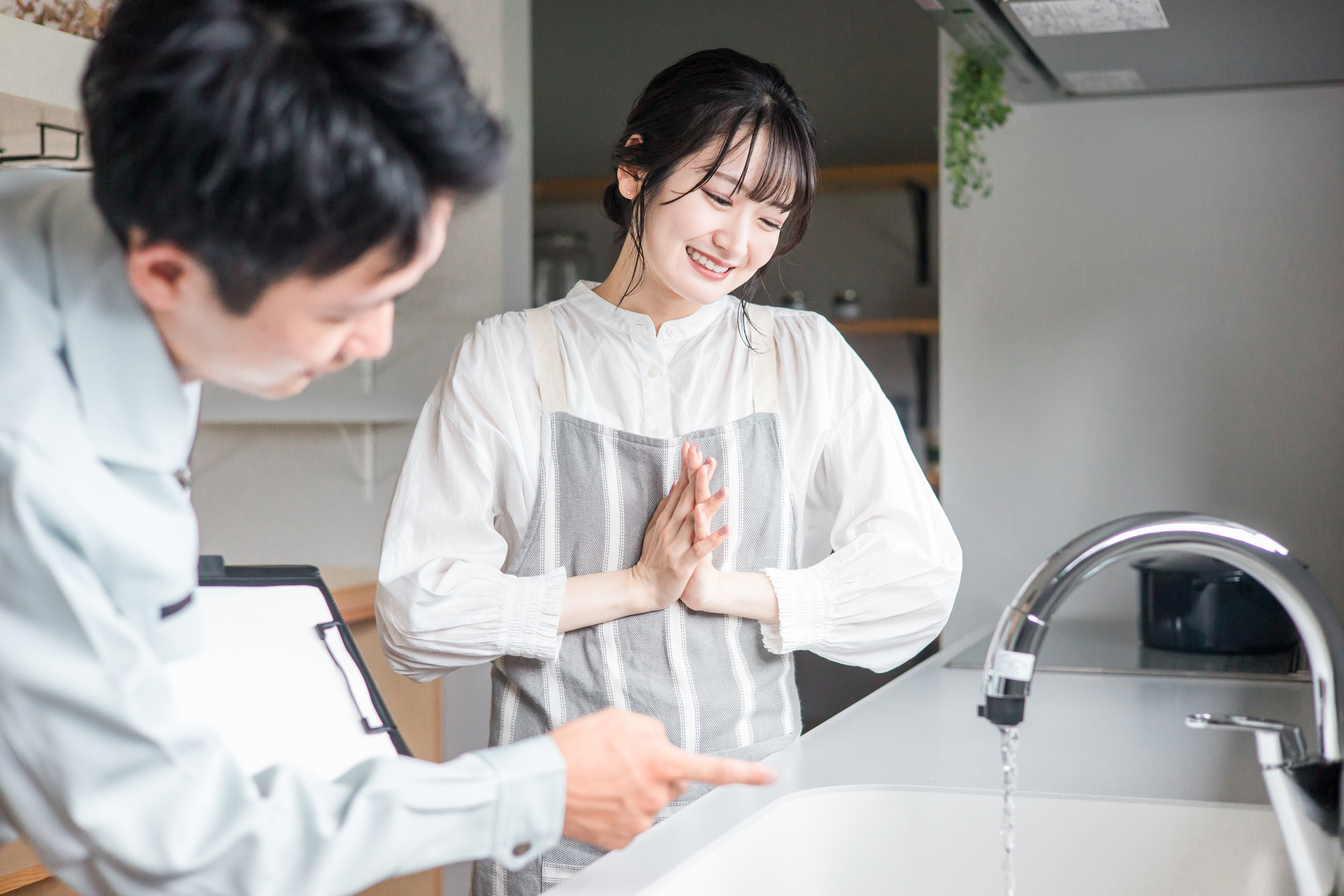 キッチンリフォームの施工イメージ